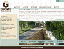 Tablet Screenshot of granite-tp.com
